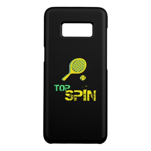 Tennis Sport Pop Art Green  Yellow Racket  Ball Case_Mate Samsung Galaxy S8 Case