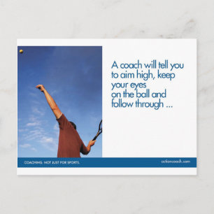 Tennis Sport Postcard