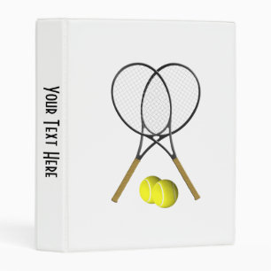 Tennis Sport Theme Mini Binder
