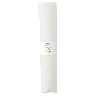 Tennis Sport Theme Napkin Bands