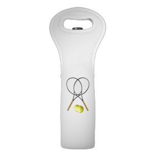 Tennis Sport Theme Wine Bag