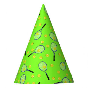 Tennis Sports Birthday Party Hat
