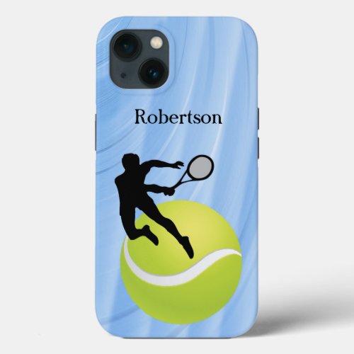 Tennis Sports Emphasis player2 ball Personalize iPhone 13 Case