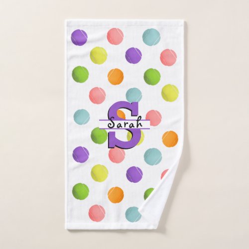 Tennis Sports Hand Towel