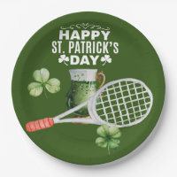 Tennis St. Patrick's day for tennis player