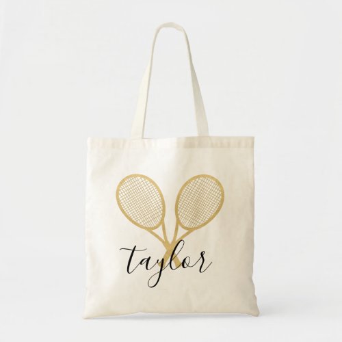 Tennis Star Tote Bag