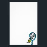 Tennis stationery paper<br><div class="desc">Tennis stationery paper. Colorful Tennis Rope Spiral.</div>