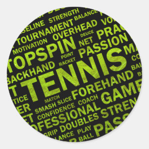 Tennis Sticker