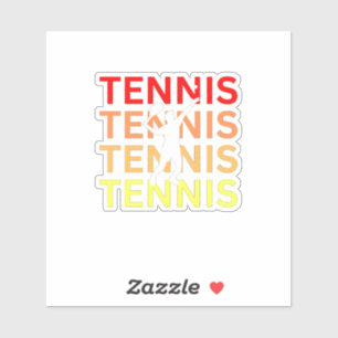 Tennis Sticker
