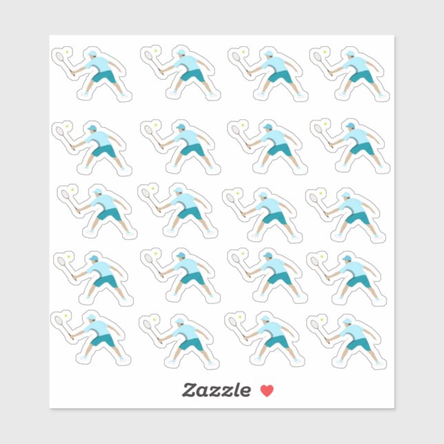 Tennis Sticker (Sheet)