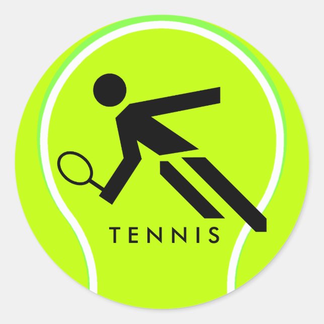 Tennis Sticker 2 (Front)