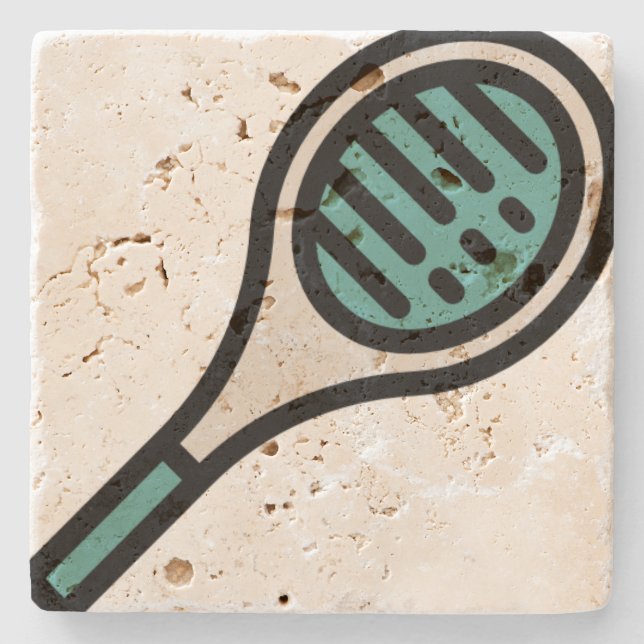 tennis stone coaster (Front)
