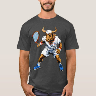 Tennis Taurus - Tennis player T-Shirt