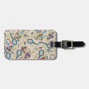 Tennis Team Gals Luggage Tag