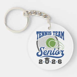 Tennis Team Senior Class of 2026 Keychain