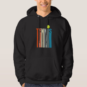Tennis Tennis Fans Senior Tennis Vintage Sports Hoodie