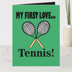 Tennis Tennis Player Card