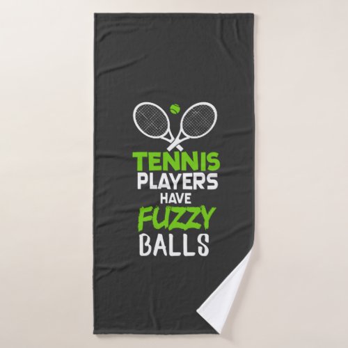 Tennis Tennis Player Gift Bath Towel