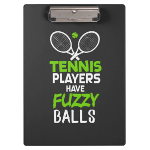 Tennis Tennis Player Gift Clipboard
