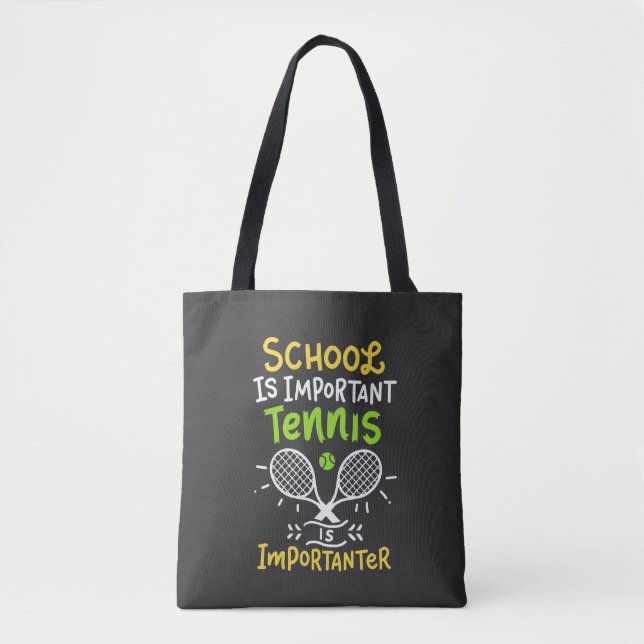 Tennis Tennis Player Gift Tote Bag (Front)