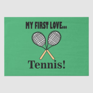 Tennis Tennis Player Tissue Paper