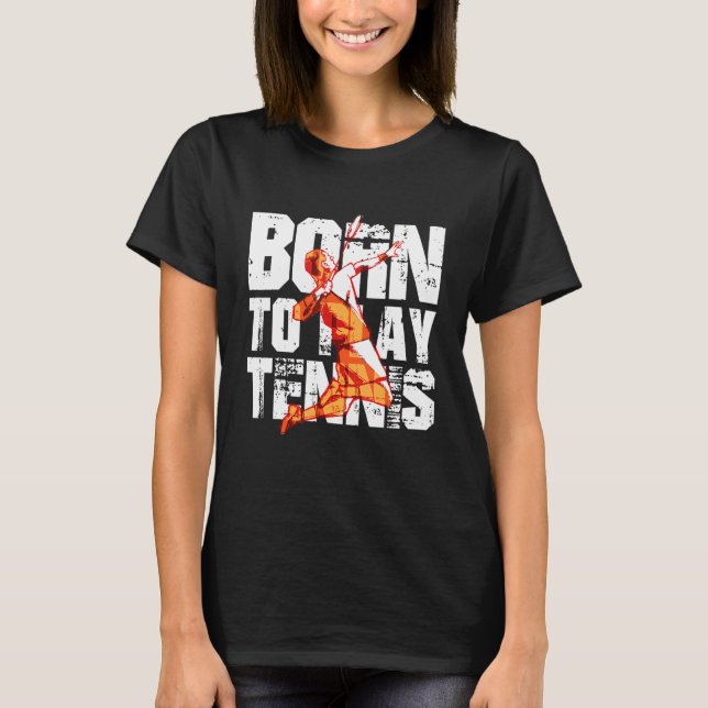 Tennis Tennis Racket Tennis Ball Tennis Court Tenn T-Shirt (Front)