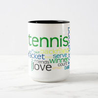 Tennis Terms Mug