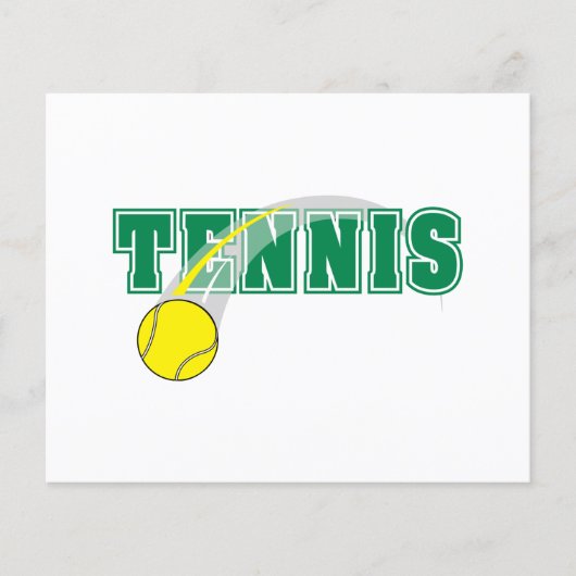 tennis text graphic (Front)