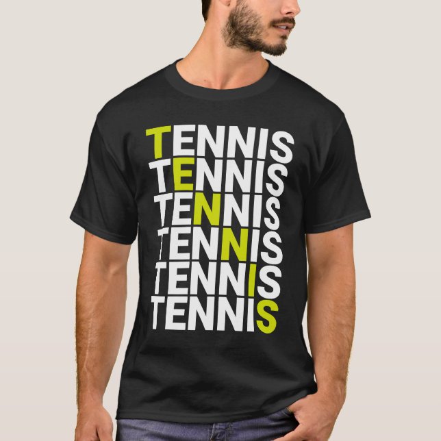 Tennis   the only true sport T-Shirt (Front)