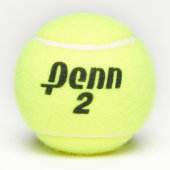 Tennis Theme Monogrammed Name Tennis Balls (Back)