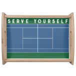Tennis Theme Serving Tray at Zazzle