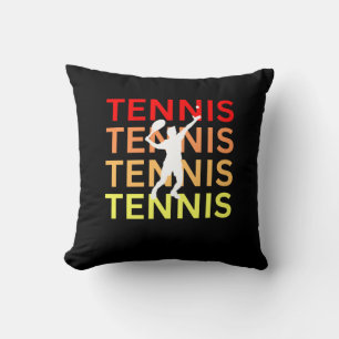 Tennis Throw Pillow