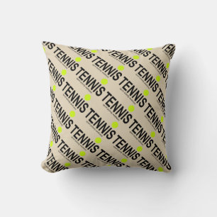 Tennis Throw Pillow