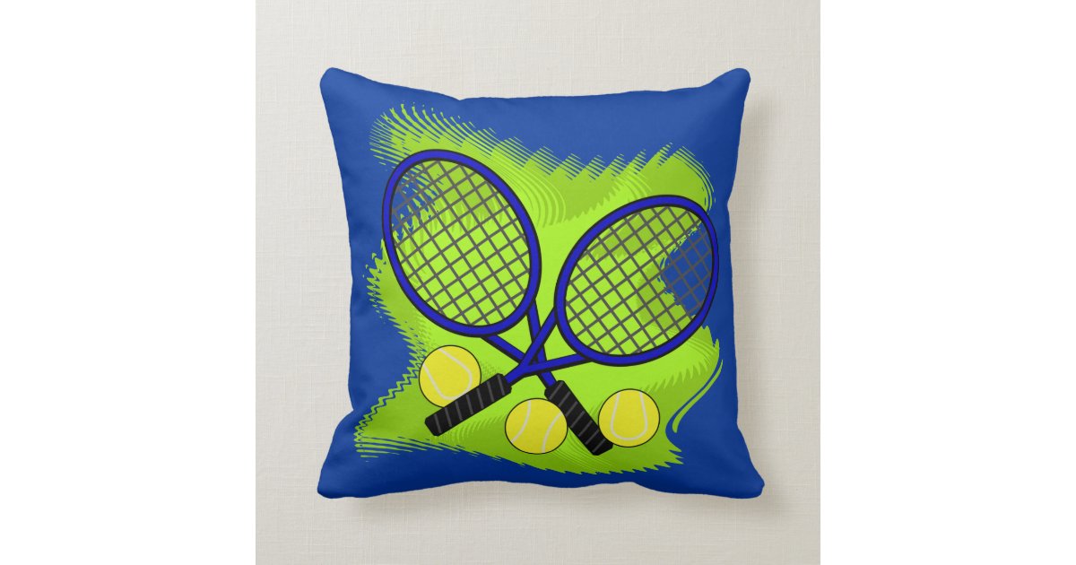 Tennis Throw Pillow
