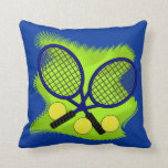 Tennis Throw Pillow<br><div class="desc"></div>