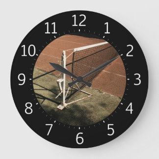Tennis Time | Sport Cool Gifts Large Clock
