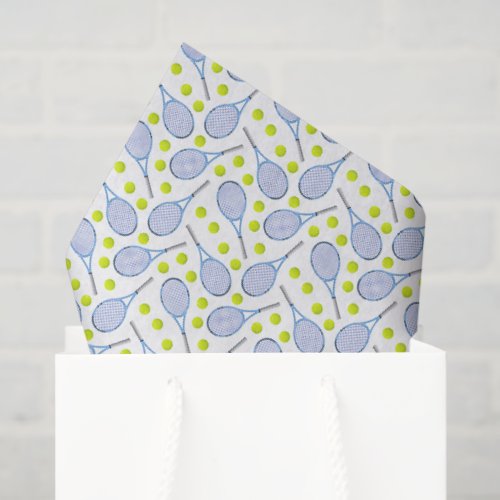Tennis Tissue Paper, Decoupage Tennis Ball Paper