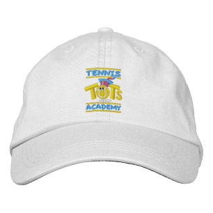 Tennis Tots Academy stacked logo Embroidered Baseball Hat