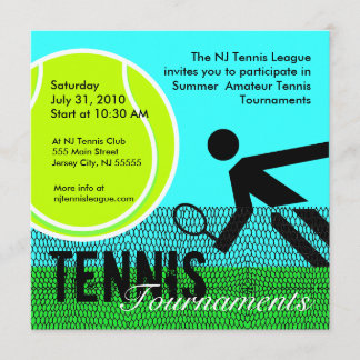 Tennis Tournaments Invitation 1