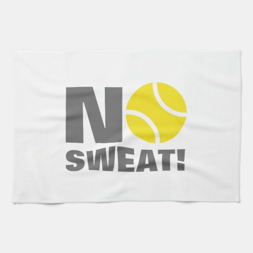 Tennis towel  No sweat