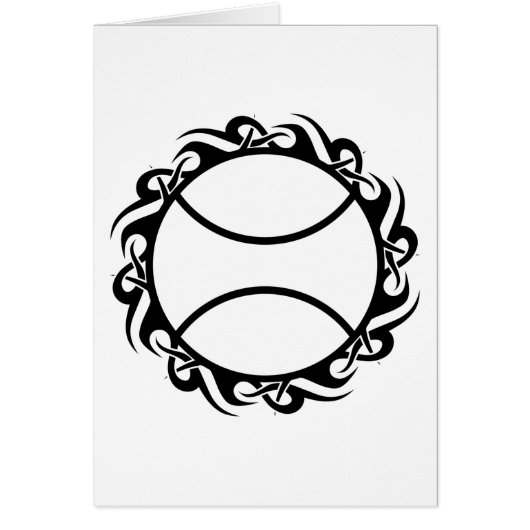 tennis. tribal. cards (Front)