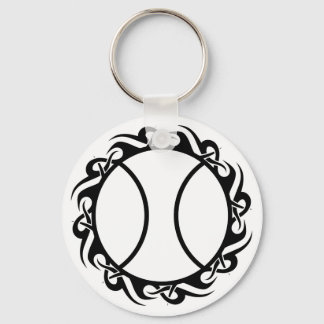 tennis. tribal. keychain