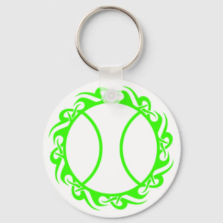 tennis. tribal. keychain