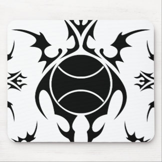 tennis. tribal. mouse pad
