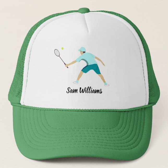 Tennis Trucker Hat (Front)
