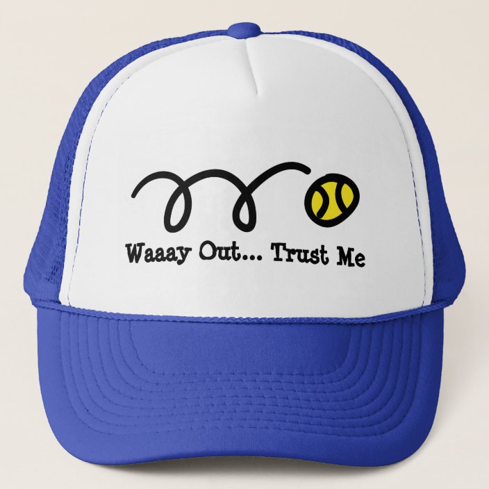 tennis trucker hat