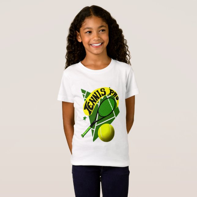 Tennis Tshirt for Girls (Front Full)