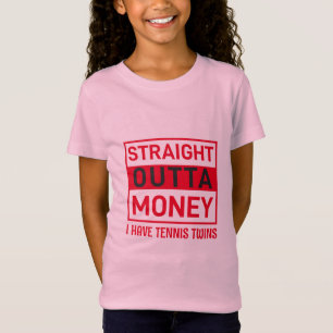 Tennis Twins Humor Tee