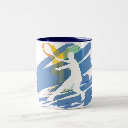 TENNIS Two_Tone COFFEE MUG