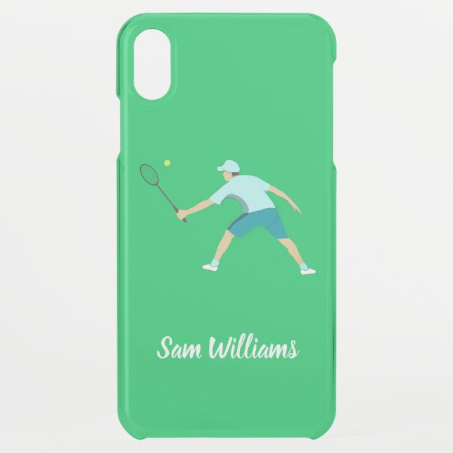 Tennis Uncommon iPhone Case (Back)